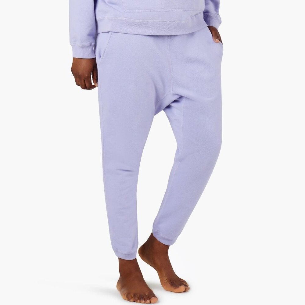NWT Tkees Core Jogger Cotton Drawstring Sweatpants Lovely Lavender size 1 - Picture 2 of 7